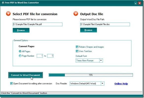 How To Convert PDF Files To Microsoft Word Format | PowerPoint584