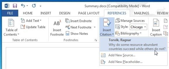 how to insert a citation to a new source how to insert a citation to a new source