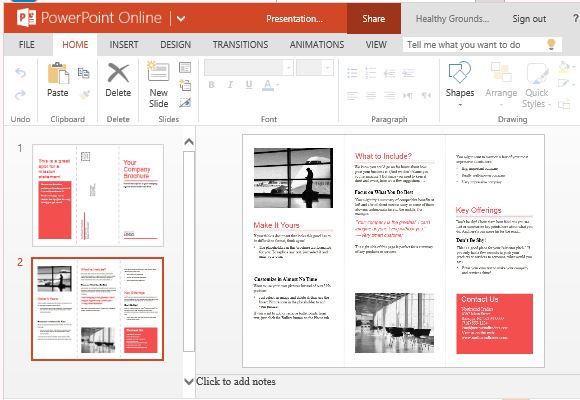 Medical Brochure Template For Powerpoint Online Powerpoint Presentation Brochure Templates For Powerpoint