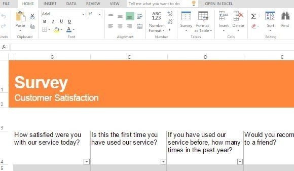 Customer Satisfaction Survey Template For Excel Powerpoint Presentation Survey Powerpoint Template Free